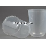 Ly PP tim U 500ml dày ( đáy bầu )